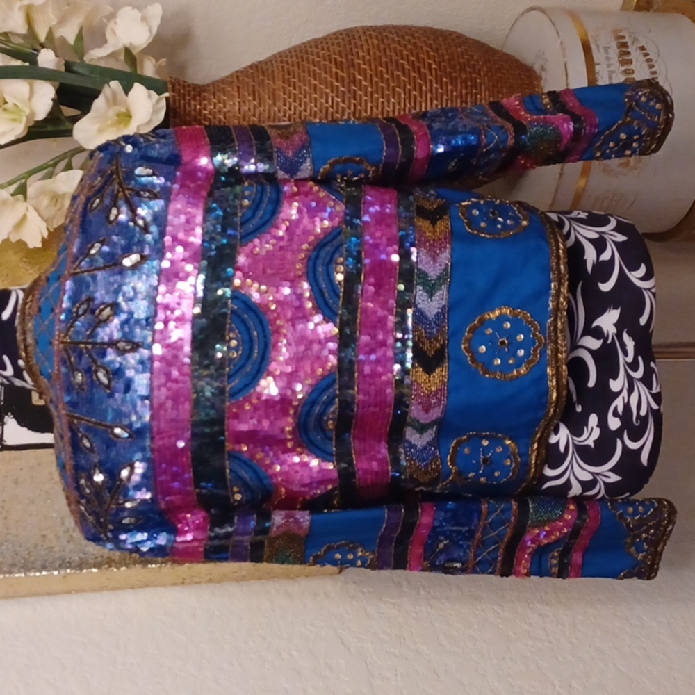 Sequin Beaded Jacket - image 2